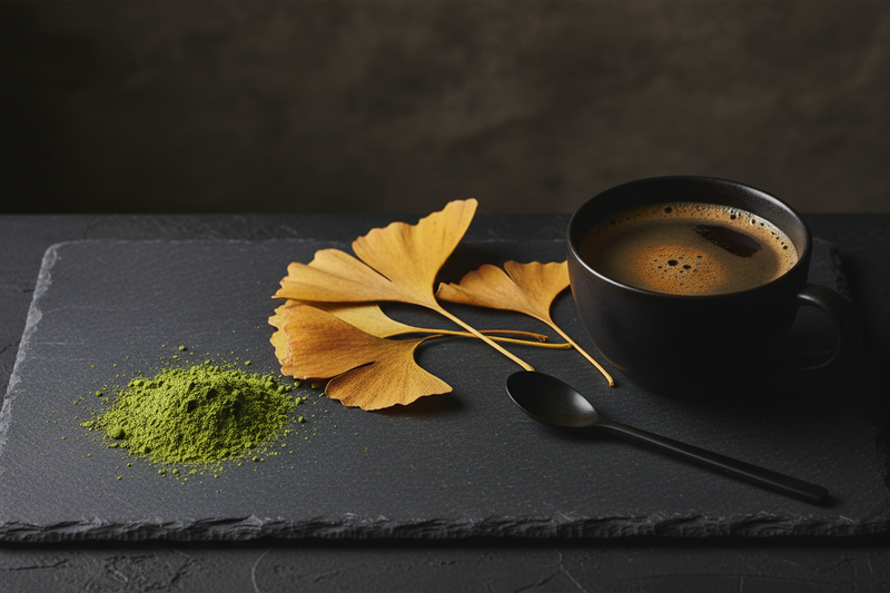 What Matcha and Ginkgo Biloba Are Actually Doing in Your Coffee
