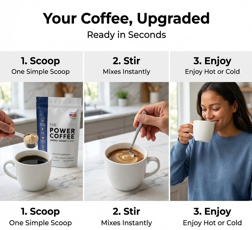 The Power Coffee (10 days pack) Blessed Brands LLC