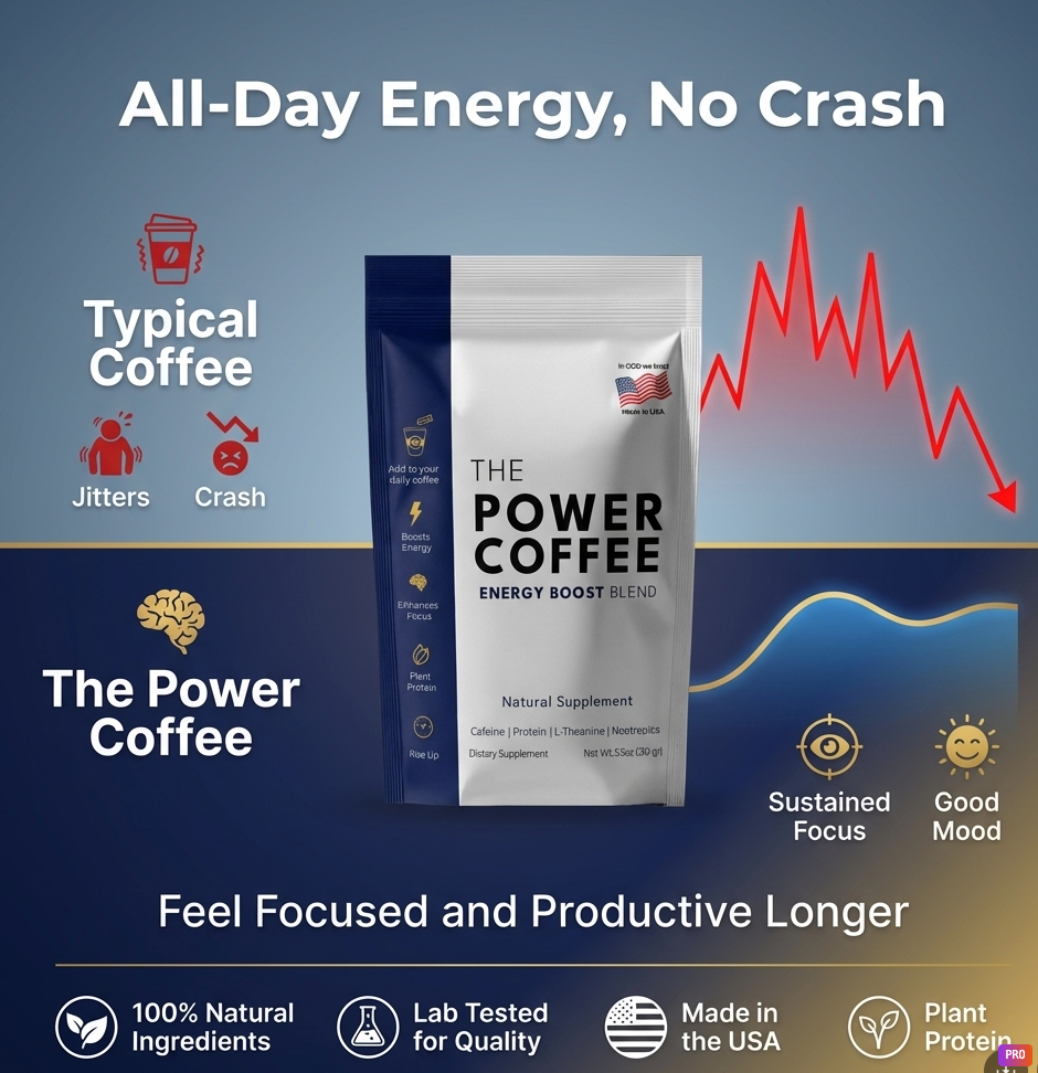 The Power Coffee (10 days pack) Blessed Brands LLC